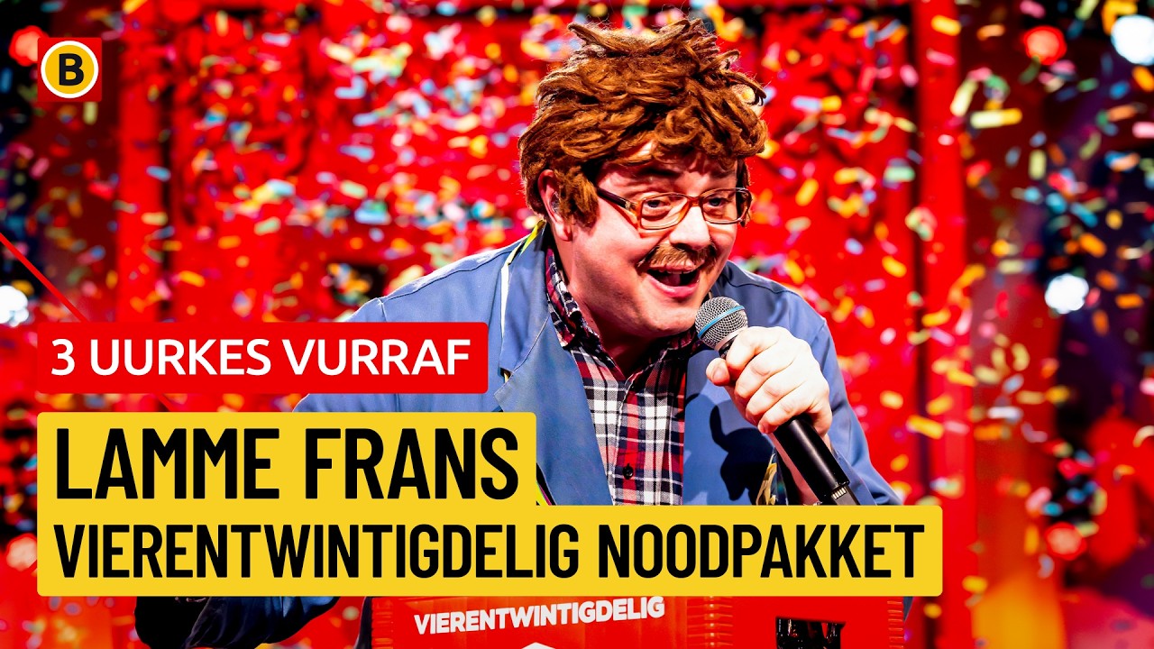 Lamme Frans - Vierentwintigdelig Noodpakket | 3 Uurkes Vurraf