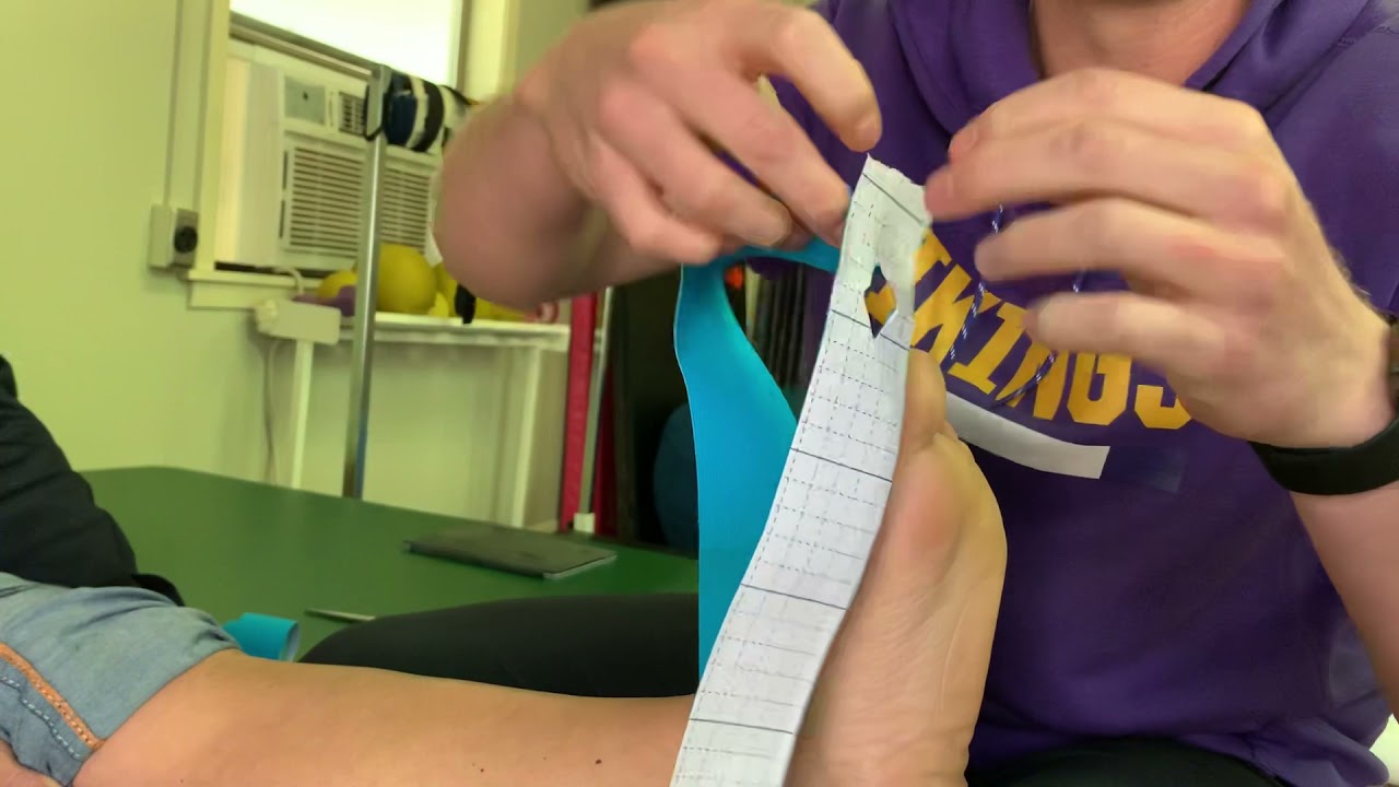 Taping for Toe Walking