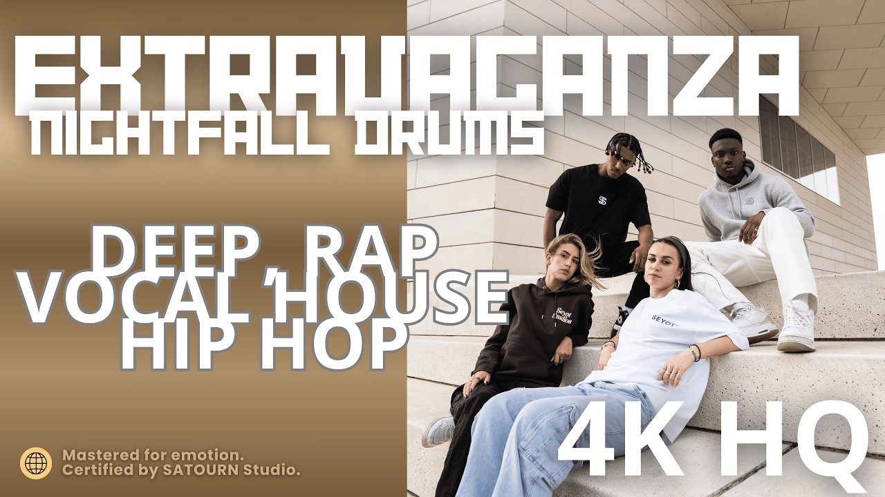 ExtraVaganza – Nightfall Drums | Afrobeat Vocal House • Urban Deep Groove • 4K HQ (