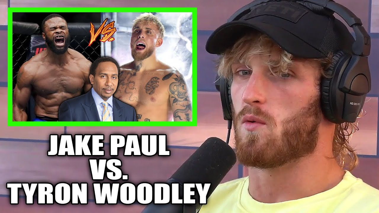 LOGAN PAUL CLAPS BACK AT STEPHEN A SMITH (JAKE PAUL VS TYRON WOODLEY)
