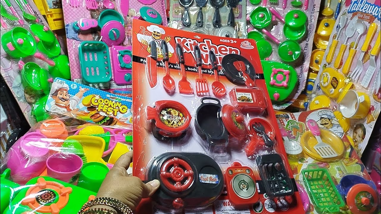 3 Minutes Satisfying with Unboxing Cute Pink Cooking playsets |Asmr Toys | No Music