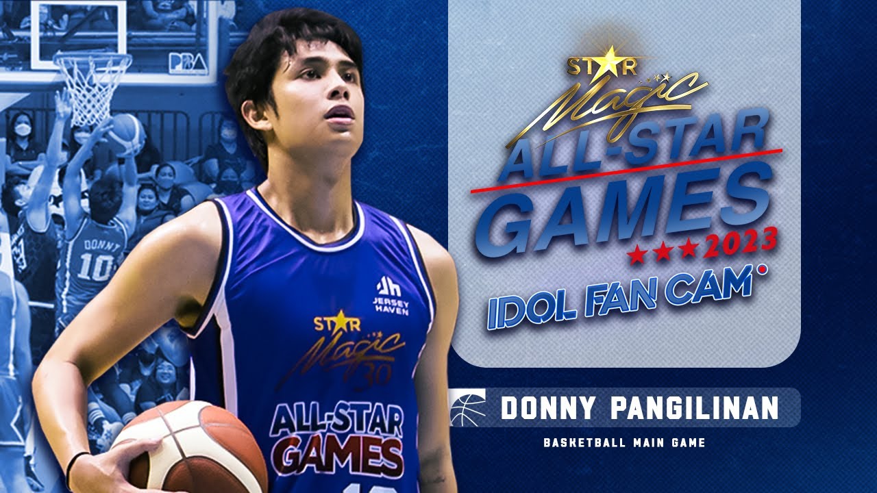 Donny Pangilinan Idol Fan Cam | Basketball Main | Star Magic All Star Games 2023