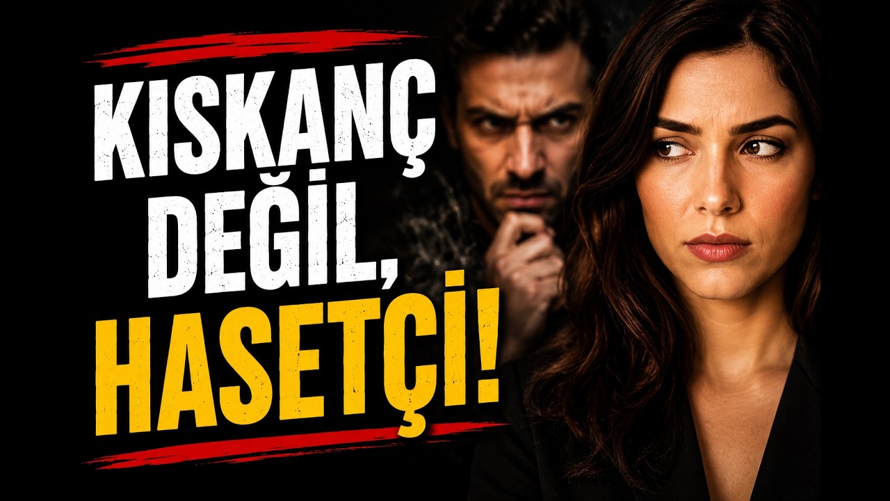 Narsist Kıskanç değil Hasettir