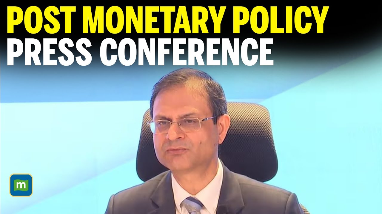 LIVE: Post Monetary Policy Press Conference by RBI Governor Sanjay Malhotra | RBI MPC