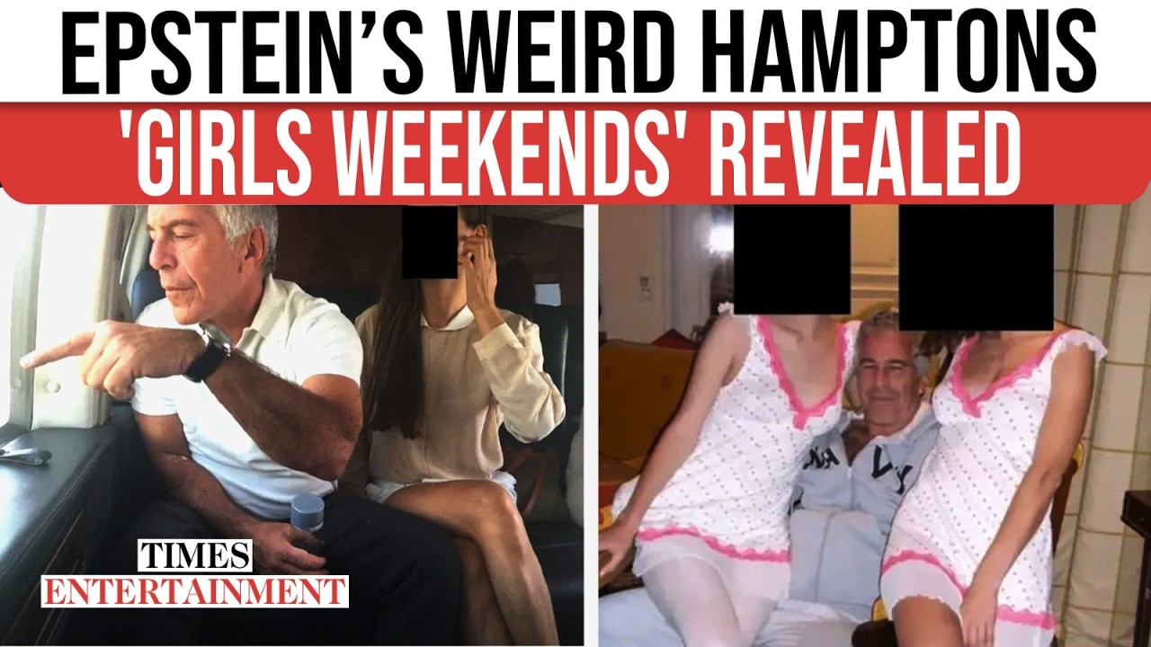 Epstein 'Girls Weekend' Emails Explode As Hamptons Overnight Trips Come To Light | WATCH