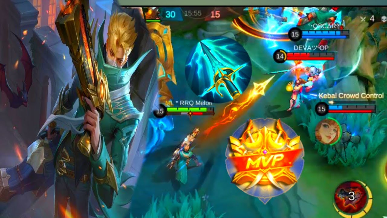 GRANGER GAMEPLAY MVP SOLO RANK AWAL SEASON MOBILE LEGENDS 