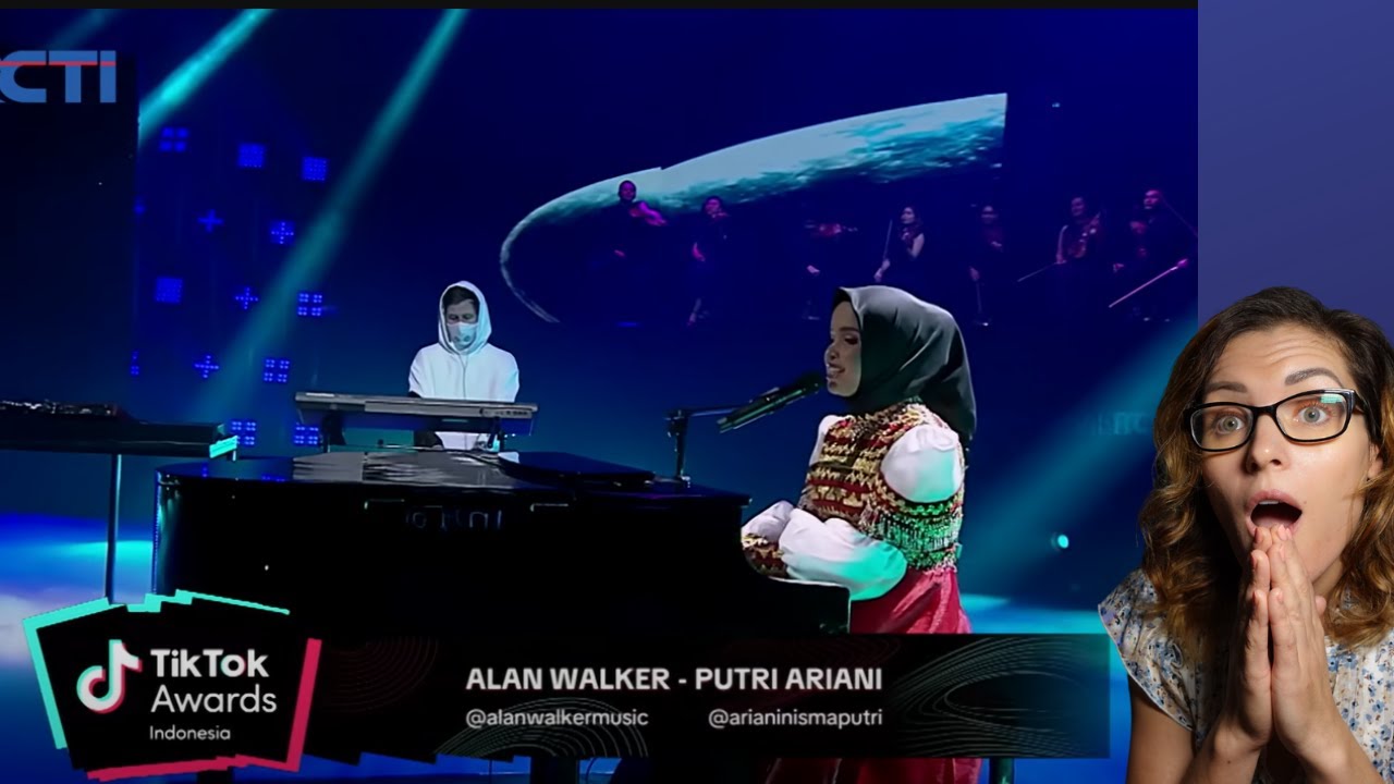 Alan Walker & Putri Ariani - Hero | TIKTOK AWARDS INDONESIA 2023 | Music Reaction |