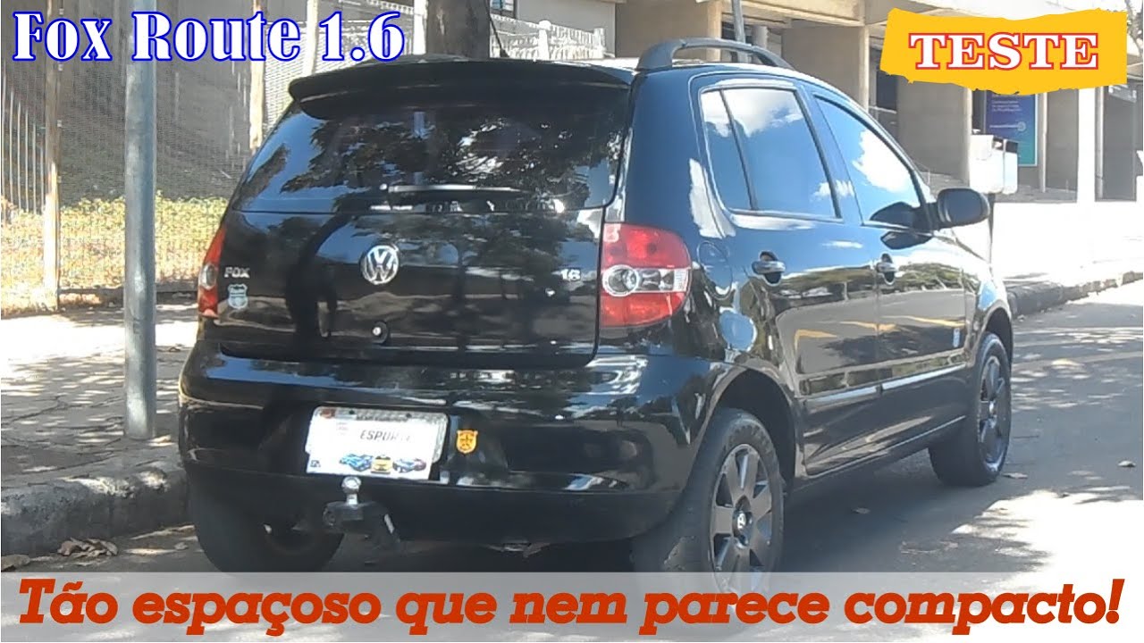 NEM PARECE QUE É COMPACTO - TESTE VW FOX ROUTE 1.6 2008 #fox #volkswagen #route