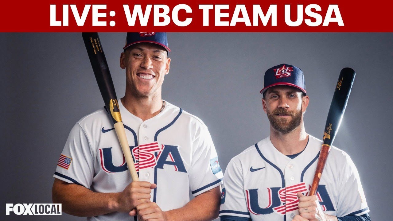 LIVE🔴 Hear from the World Baseball Classic's Team USA