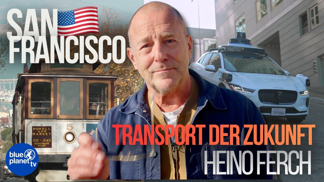 Cable Car vs Waymo: Heino Ferch erlebt San Franciscos Gegensätze 🚠🤖