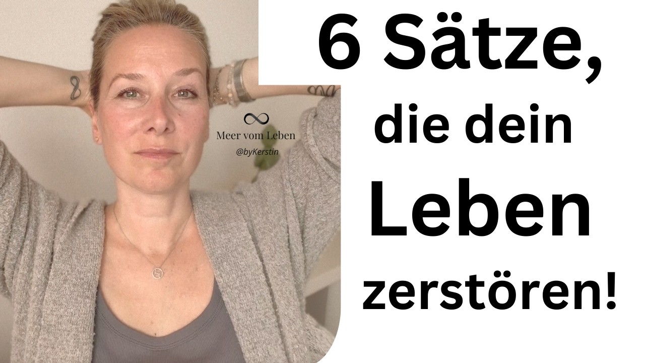 6 Sätze, mit denen du dir dein Leben schön redest (und es nicht mal bemerkst!)