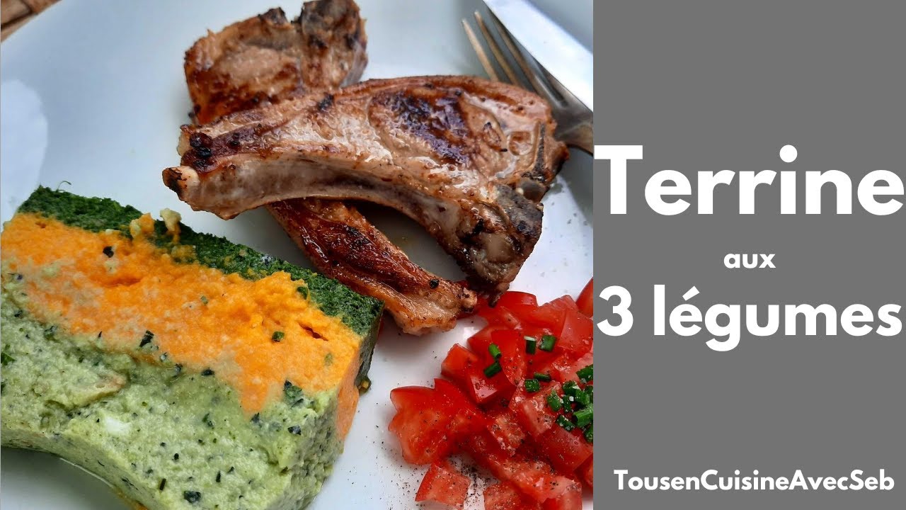 TERRINE aux 3 LÉGUMES (tousencuisineavecseb)