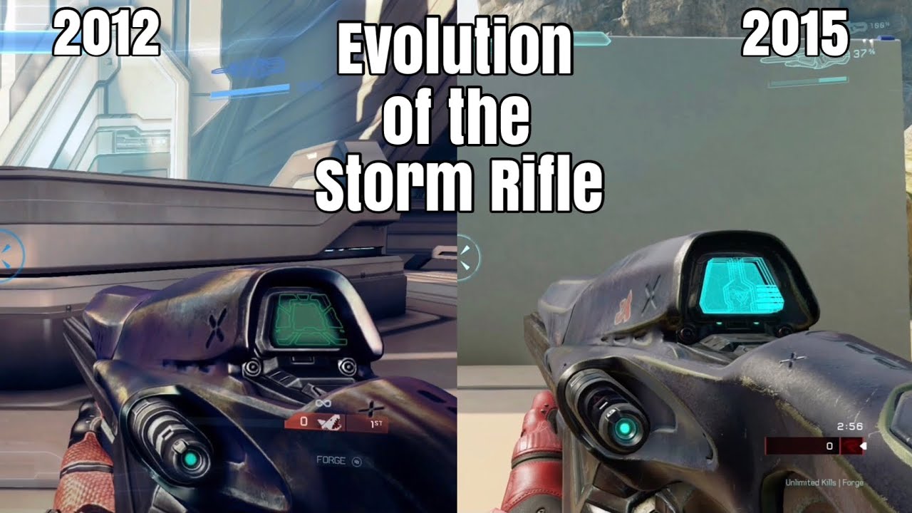 Halo: Evolution of the Storm Rifle (2012 - 2015)