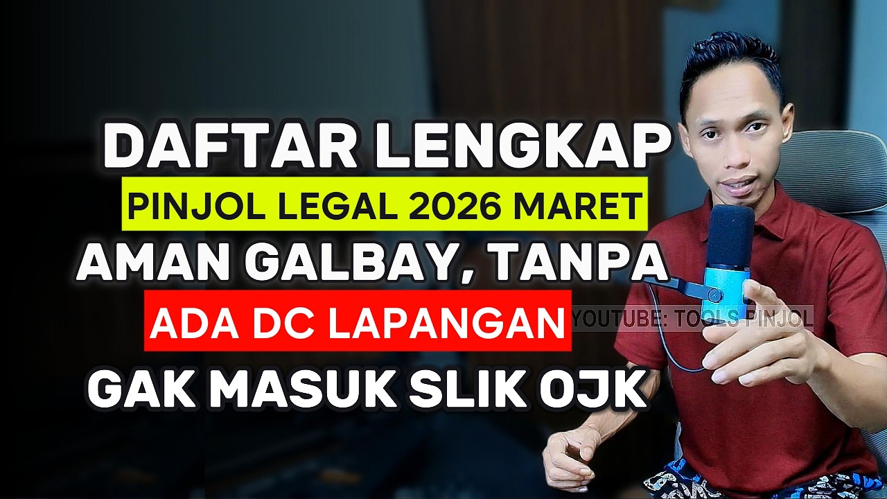 BONGKAR! Pinjol Legal Terbaru Maret 2026 Aman Galbay Tanpa DC Lapangan, Tanpa Masuk SLIK OJK