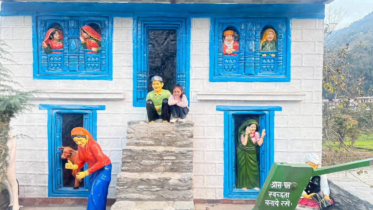 #Day-2 in khansyun #pahado ka sundar najara ⛰️⛰️⛰️