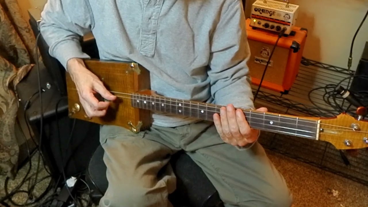 Cigar Box Guitar Lesson. Honky Tonk Women by The Rolling Stones