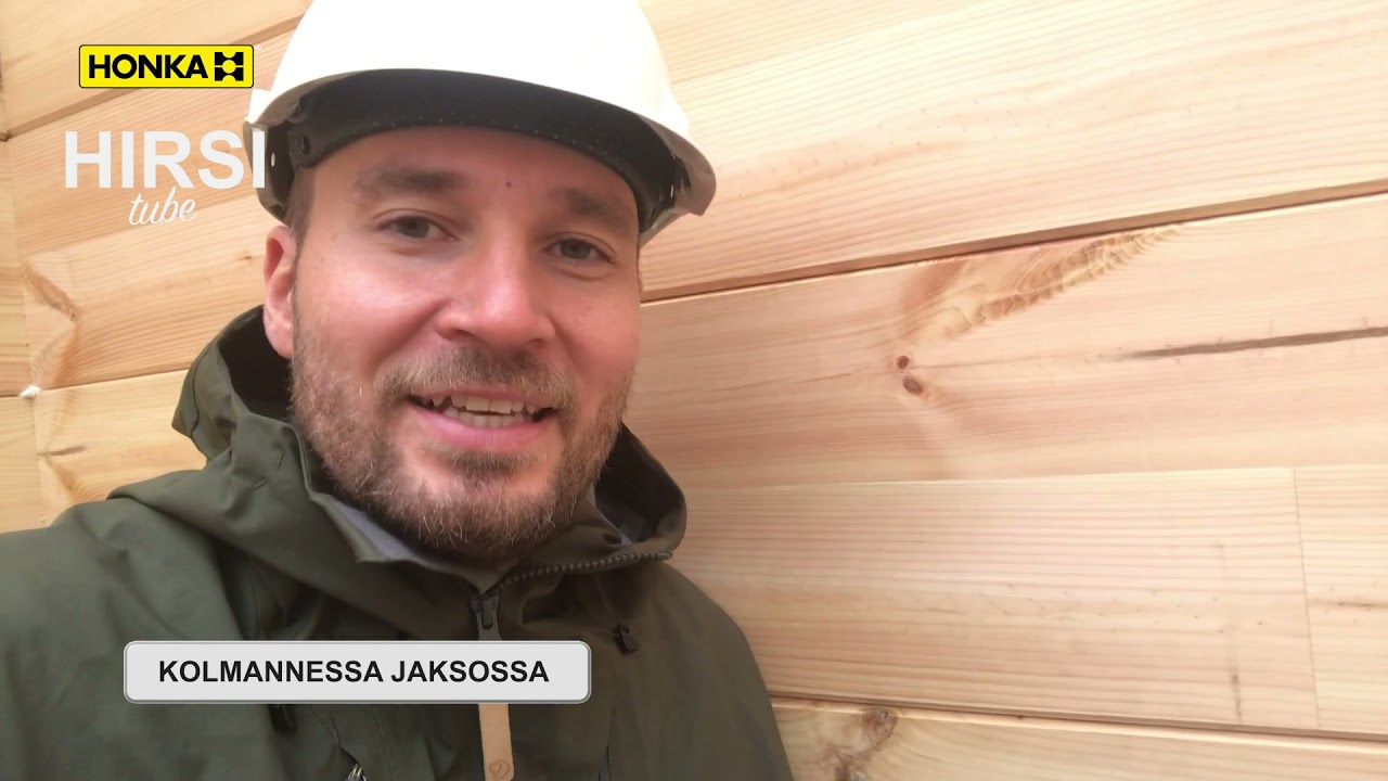 Honkarakenne - Hirsitube - Teaser - Hirsi rakennusmateriaalina ja hirren pintak&auml;sittely