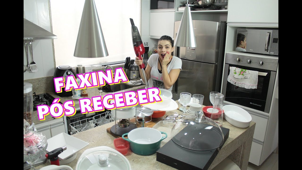 Vlog Super Faxina Pós Receber em Casa | Paloma Soares