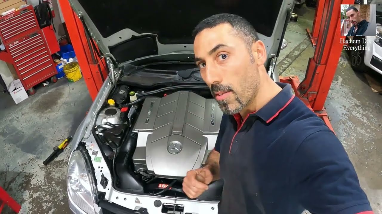 Mercedes CLK 55 Engine Oil Leaks How To Fix Part: 1