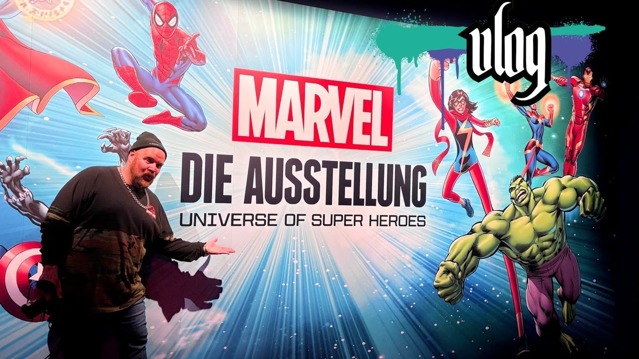 MARVEL - Die Ausstellung - Universe of Super Heroes - Köln - VLOG - 2025
