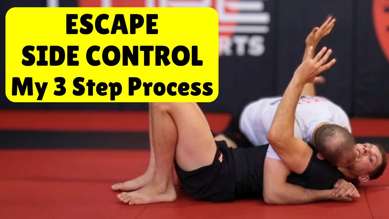 How to Escape a Tight Side Control - BJJ Basics