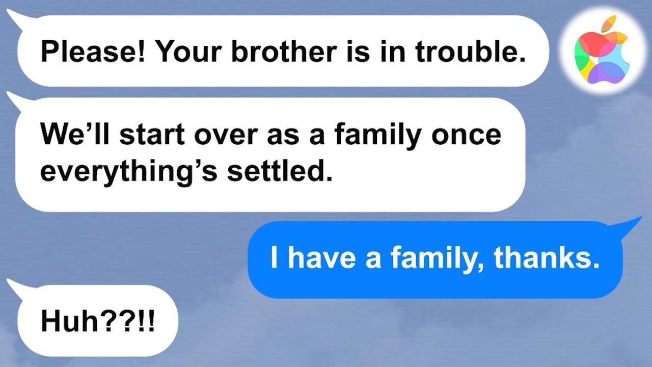 【Apple】After mistreating me cuz of a mark on my face, my family asked me for help but I ended up...!