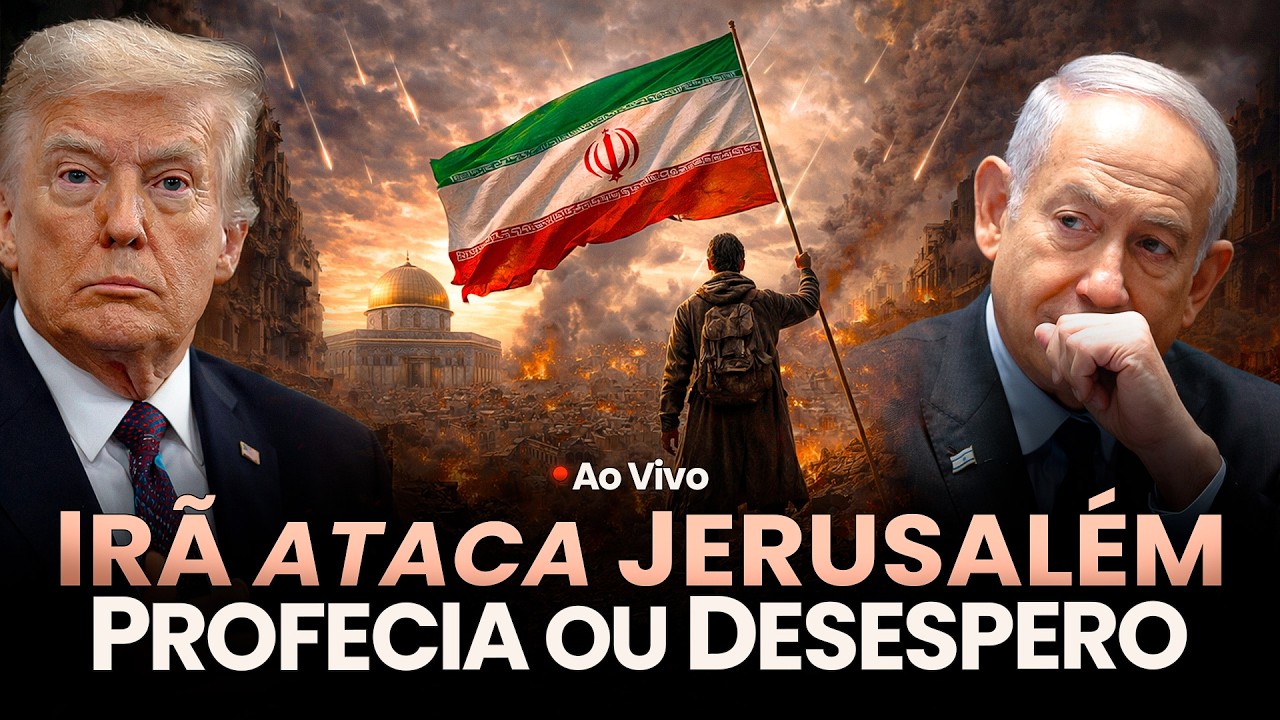 IRÃ ATACA JERUSALÉM - Profecia ou Desespero? - Ao Vivo Lamartine Posella