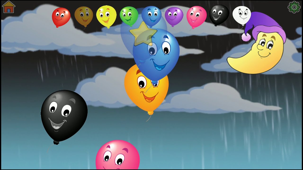 Learn Colors for Kids & Toddlers - Kids Balloon Pop