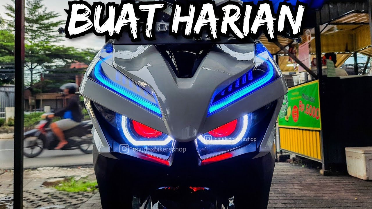 Простой и элегантный внешний вид, модифицированный Vario 150 LED Gen 2 || Chudax Bikers Shop