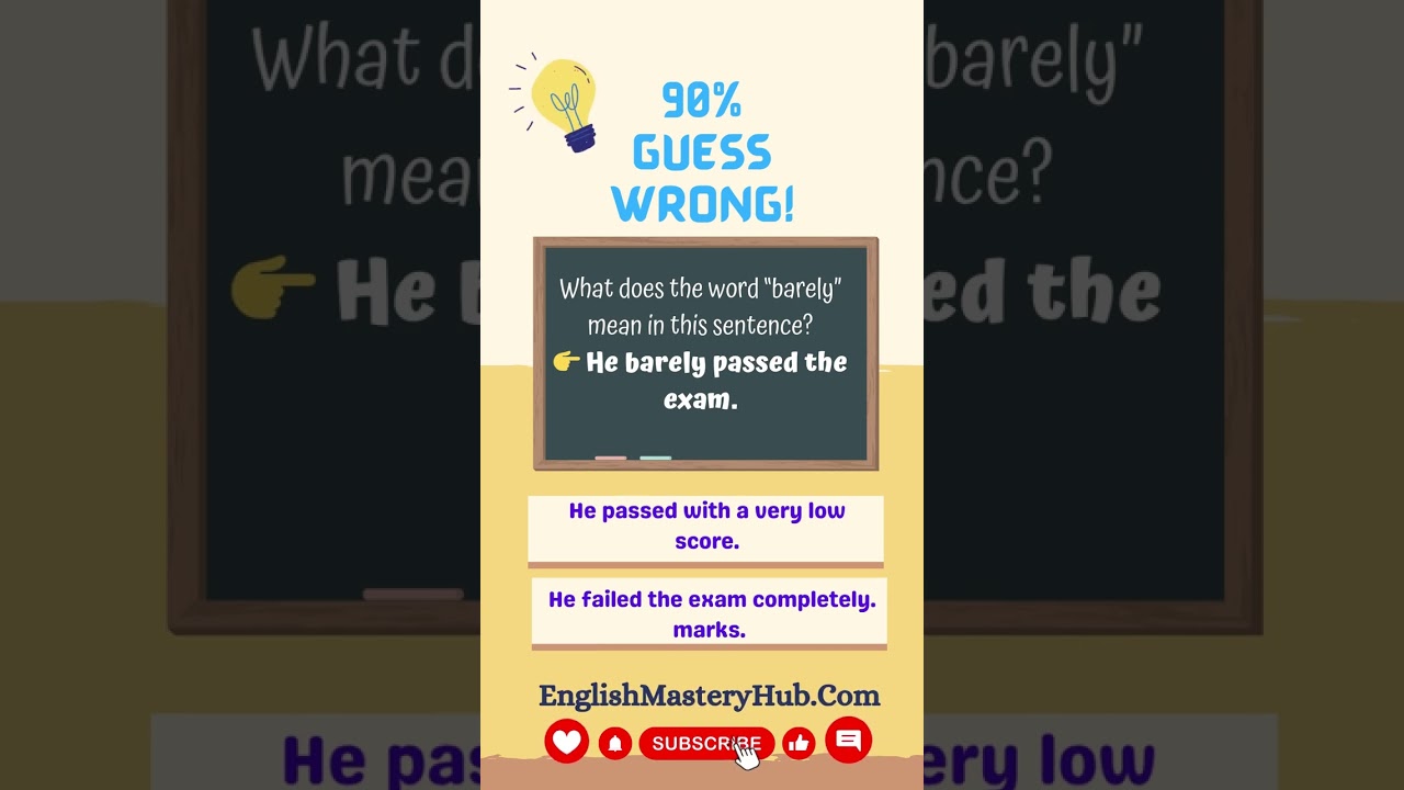 📚 90% of English Learners Guess This Word Wrong! 