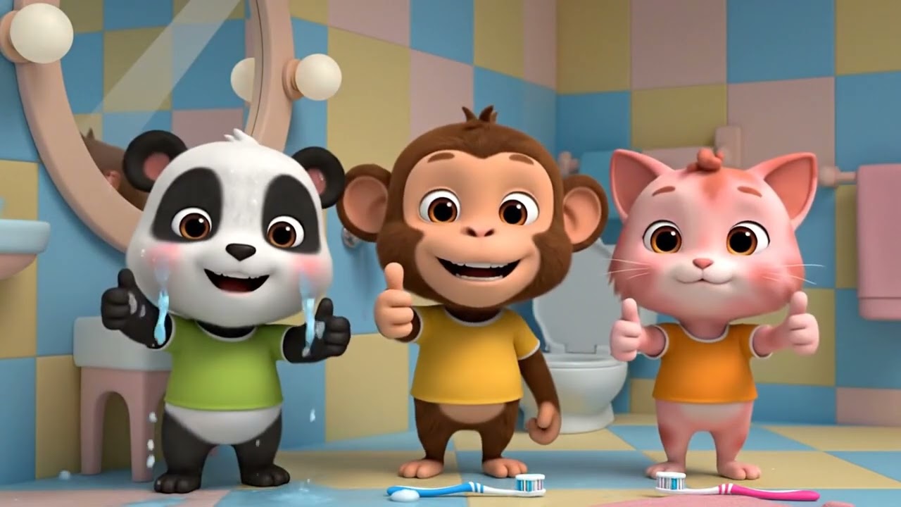 Brush Your Teeth Song 🦷 | Healthy Morning Routine for Kids | Deenzy TV
