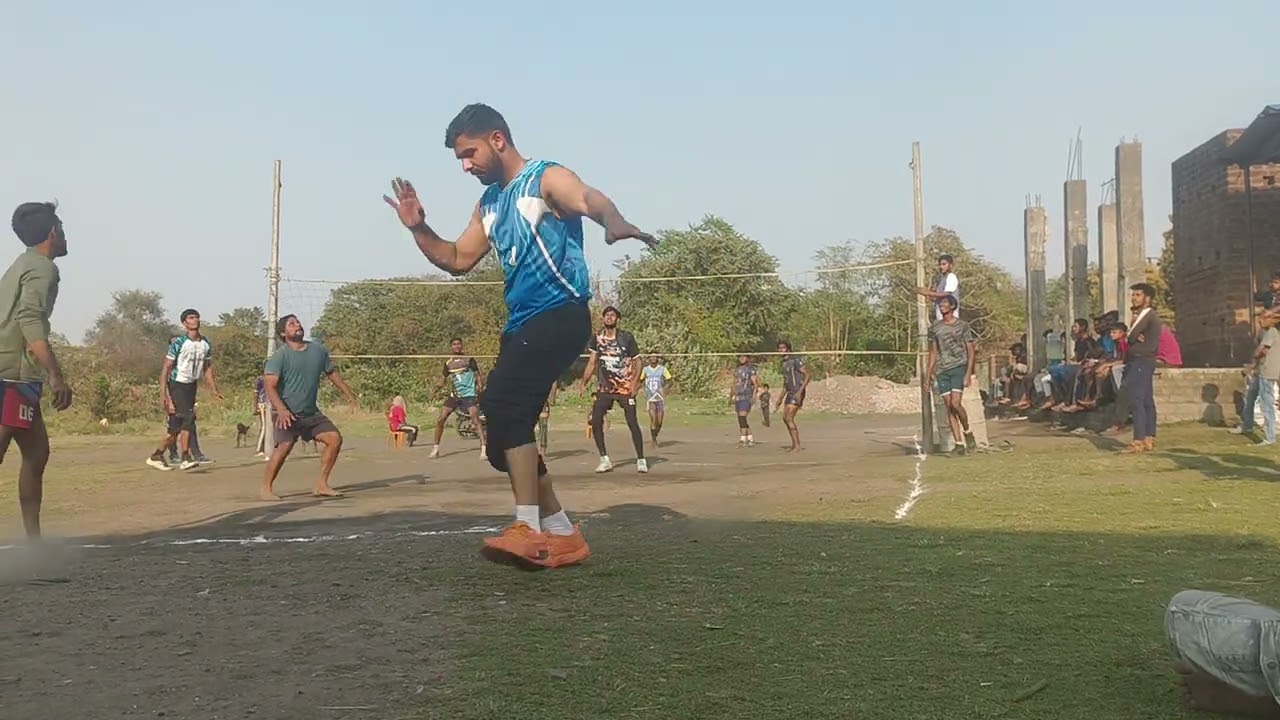 Volleyball 🏐 tournament Barakar baltoria golden Star club vs jishu super six.... 🔥