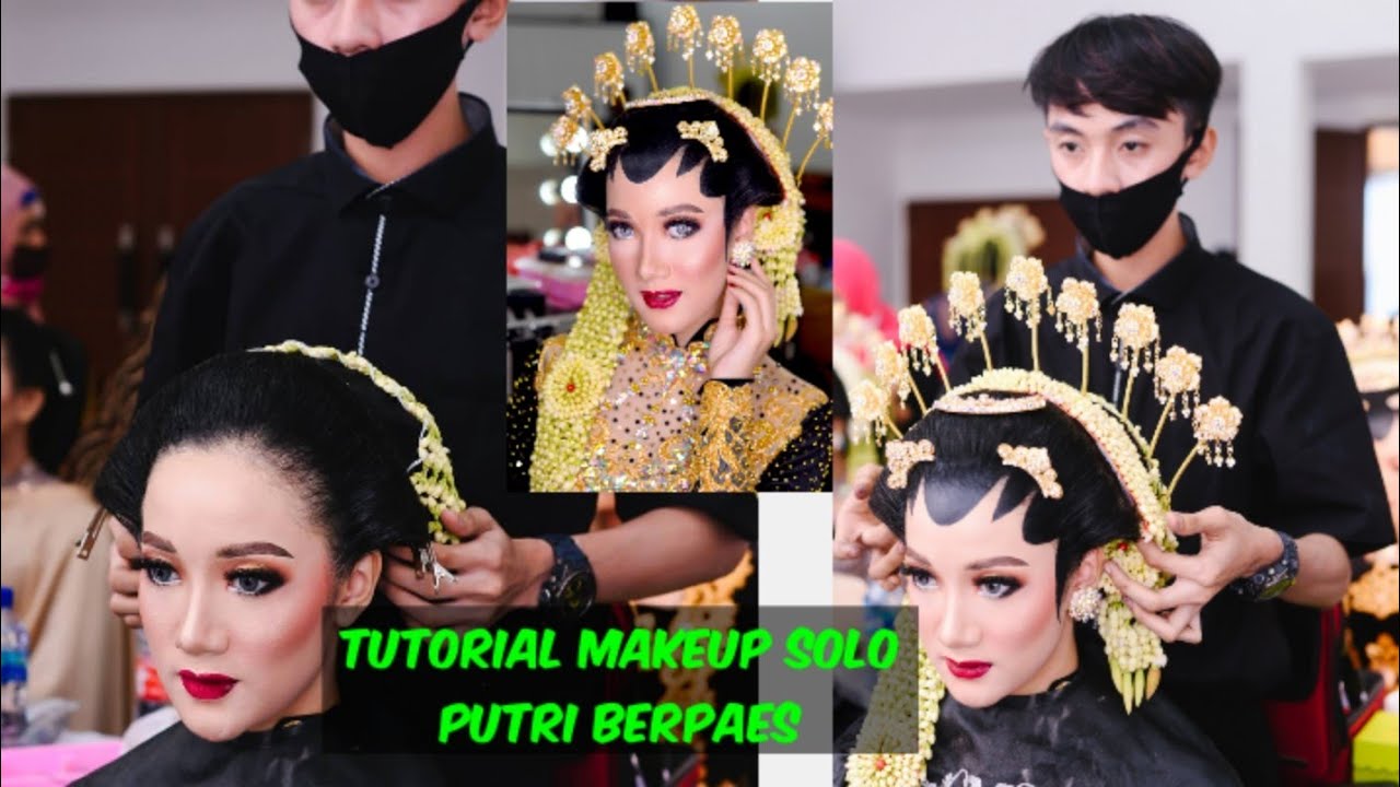 tutorial makeup pengantin solo putri berpaes| VLOG Makeup