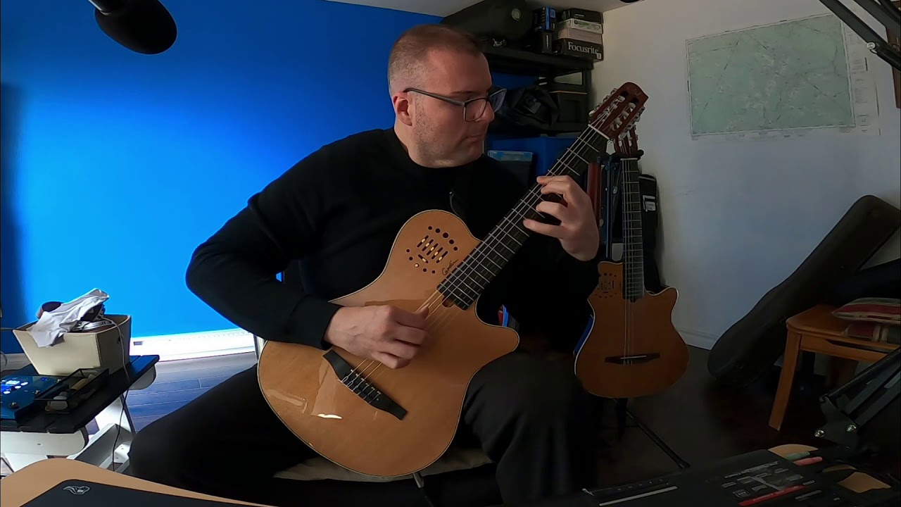 Ewan Dobson - Country Style Etude in C [Godin Multiac Grand Concert Deluxe]