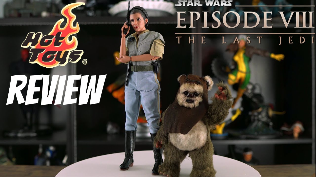 Hot Toys STAR WARS Princess Leia & Wicket Two Pack Unboxing and Review