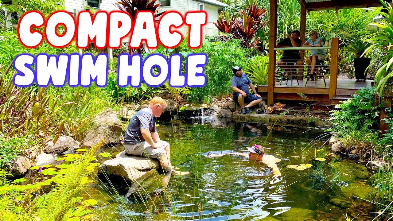 AUSTRALIAN SWIM POND with WETLAND FILTER