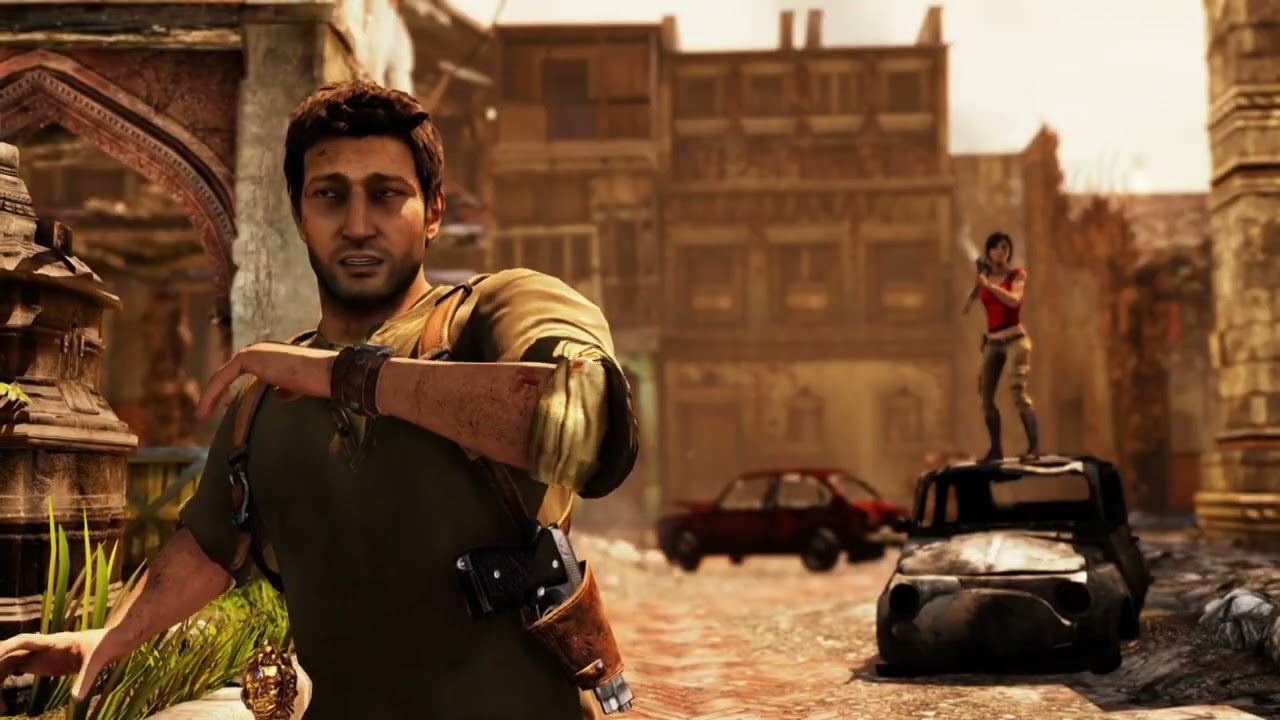 Uncharted 2: Chapter 5 ^ Urban Warfare Speedrun for Platinum! * Under 7:30 minutes