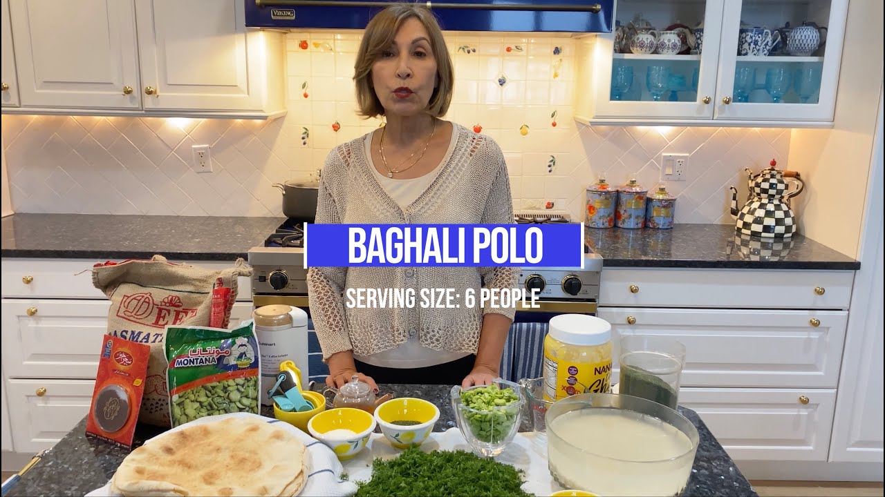 How to Make Baghali Polo- Persian Fava Bean and Dill Specialty Rice