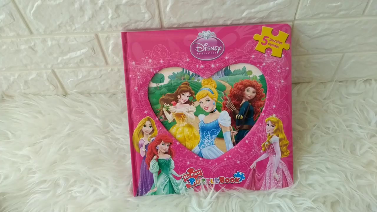 My First Puzzle Book Disney Princess (5 Puzzles Inside!)