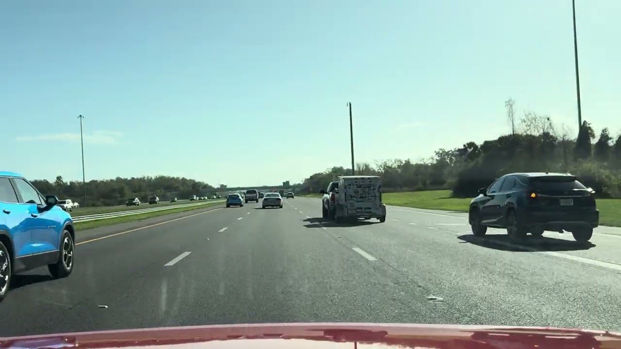 Driving Around Tampa Florida I-4 #travel #roadamerica #florida #laagtabai #i4 