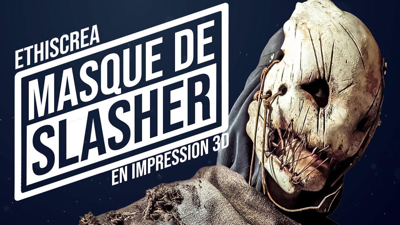 Masque de slasher en impression 3D