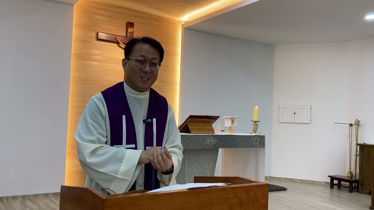 26/03/12 사순 3주간 목요일 감사성찬례 설교(루가 11:14-23)_냉정리교회