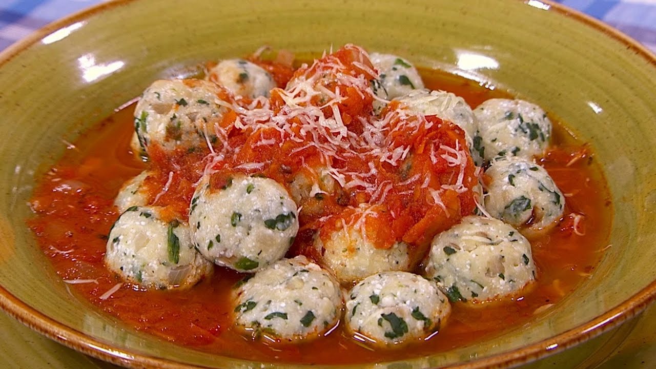 Malfatti de espinaca