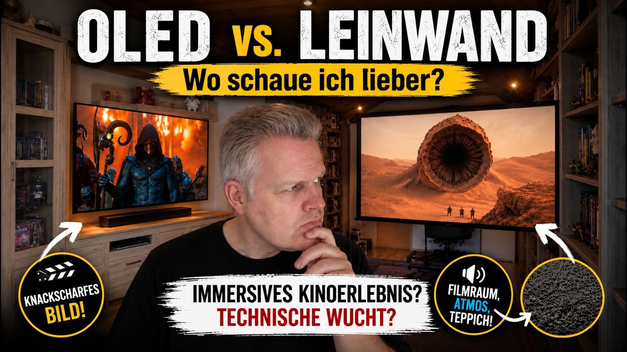 OLED vs. Leinwand/ Beamer - Wo schaue ich am liebsten?