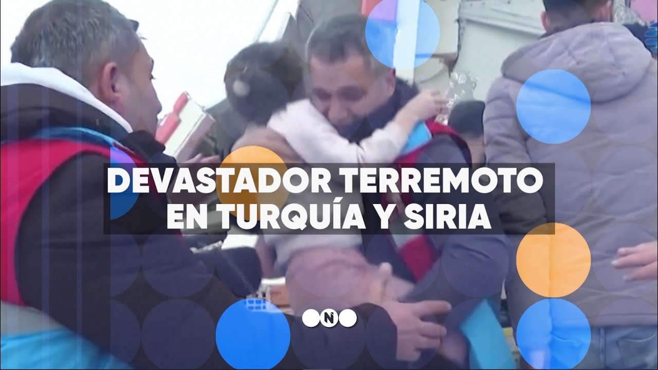 DEVASTADOR TERREMOTO en TURQUÍA y SIRIA - Telefe Noticias