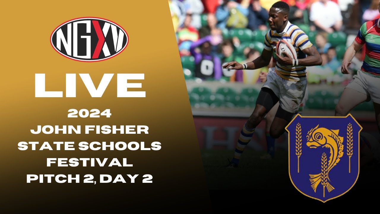 LIVE RUGBY: JOHN FISHER INVITATIONAL STATE SCHOOLS FESTIVAL | DAY TWO, PITCH TWO