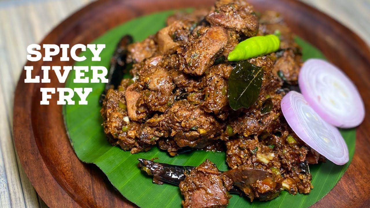Liver Fry - చికెన్ లివర్ ఫ్రై - Tasty Liver Fry Recipe for Parties- Pepper Liver Masala Fry