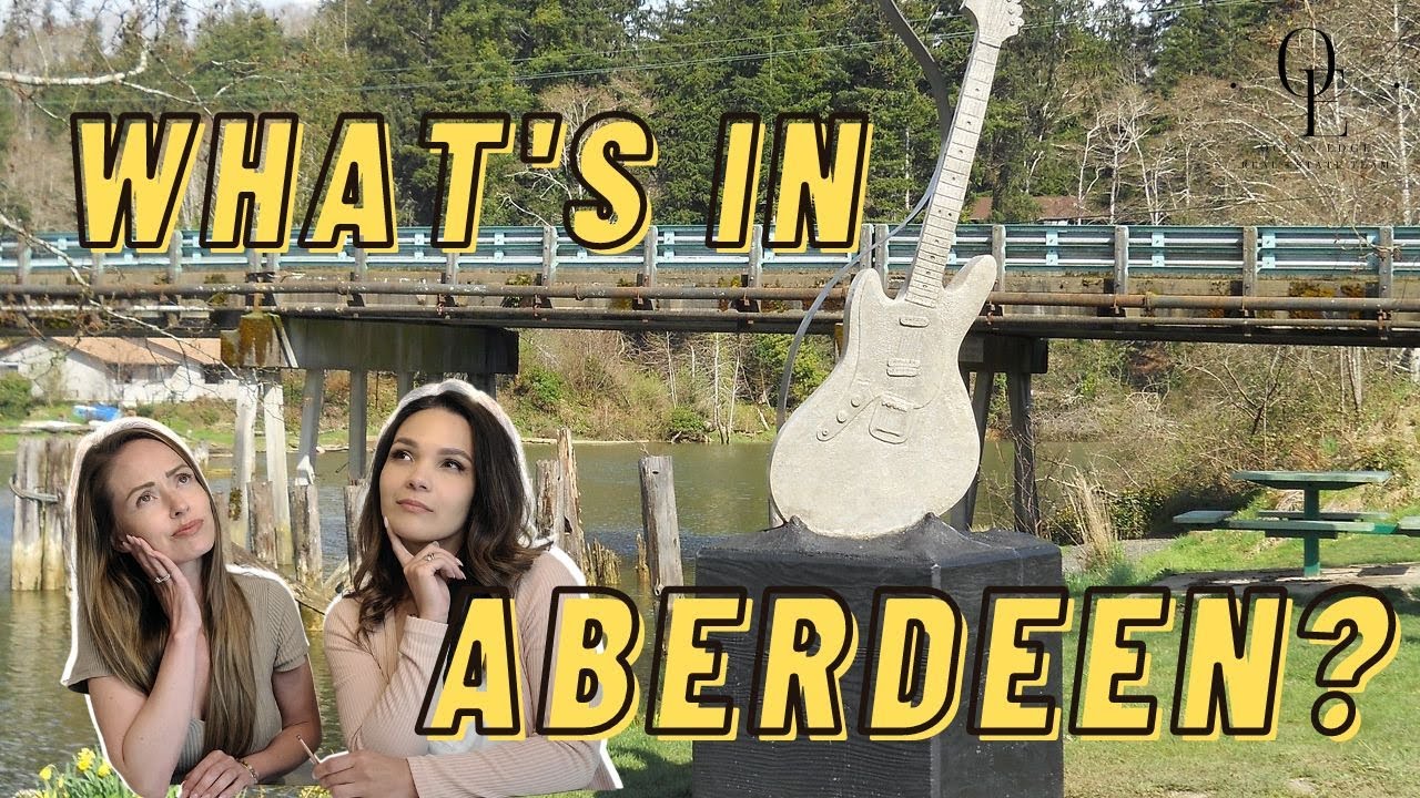 Running Errands in Aberdeen and Visiting Kurt Cobain's Memorial