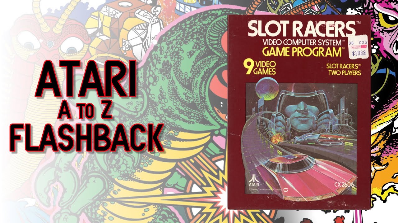 Slot Racers for Atari 2600 and the art of bendy cars | Atari A to Z Flashback