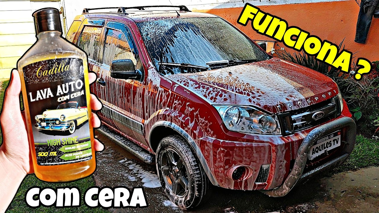 Shampoo Com Cera Cadillac Funciona ?
